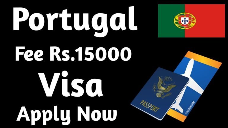 Portugal Visa apply Now: Visit Visa For Portugal, Complete Process