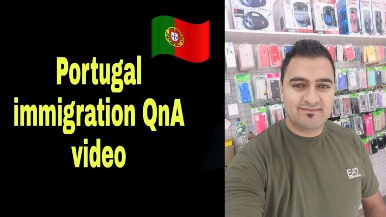 Portugal immigration QnA video |Raja Ali diaries|