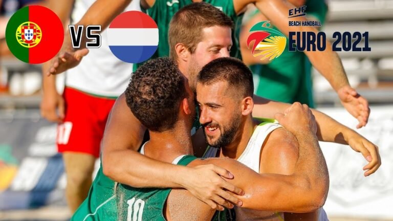 Portugal vs Netherlands ● Men's Beach Handball EURO 2021 ● Full Match Highlights ● Preliminary Round