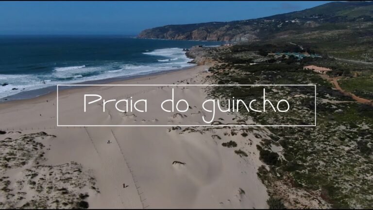 Praia do guincho – Cascais – Guincho beach – Portugal by drone 4K