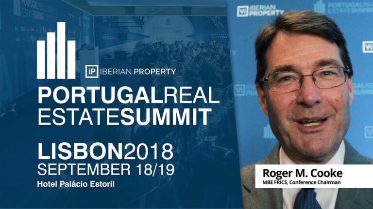 ROGER COOKE – CONFERENCE CHAIRMAN – MBE FRICS | PORTUGAL REAL ESTATE SUMMIT | 2018