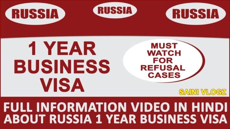 RUSSIA BUSINESS VISA ! RUSSIA VISA ! SAINI VLOGZ! RUSSIA BUSINESS VISA ! RUSSIA VISA ! SAINI VLOGZ!