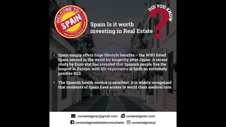 SPAIN Is It Worth Investing In Real Estate