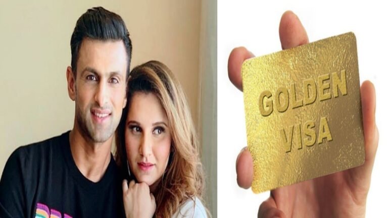 Sania mirza and sohab malik golden visa|sania mirza golden visa|golden visa|sohab malik golden visa