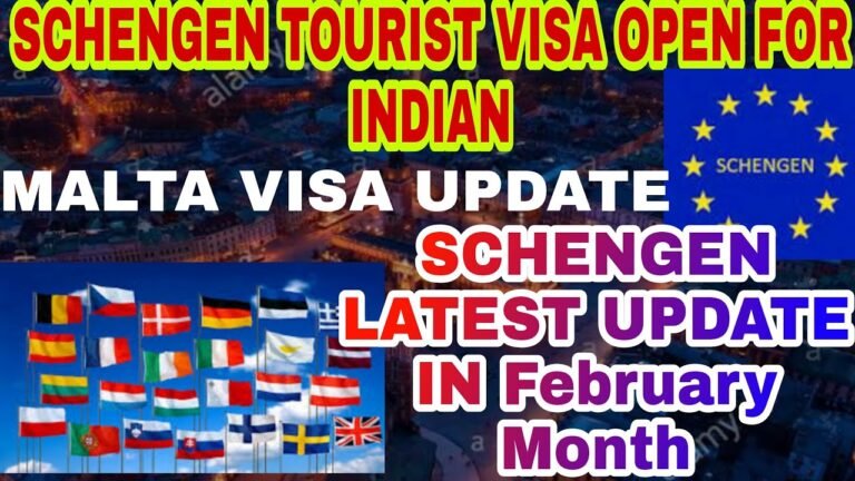 Schengen Tourist Visa Open For Indian | Schengen Visa Updates 2021 | Must Watch |