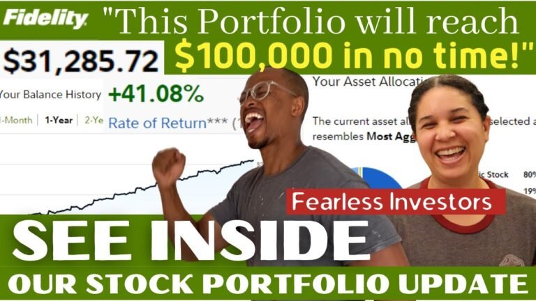 See Inside Our Stock Portfolio + Learn to STOP Being Afraid to INVEST! (Investing Series: Ep. 13)