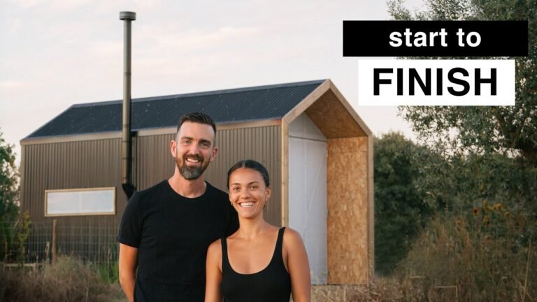 TIMELAPSE Couple Builds MODERN HOUSE in 11 minutes TIMELAPSE Couple Builds MODERN HOUSE in 11 minutes