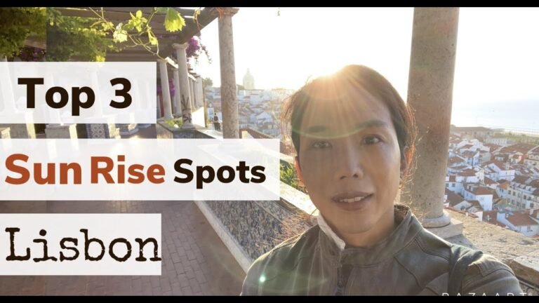 Top 3 Sun Rise Viewing Spots in Lisbon (Move to Portugal, Digital Nomad Portugal, D7 Visa)