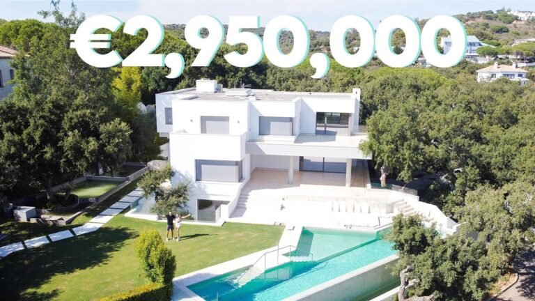 VIEWING A €2,950,000 LUXURY MODERN VILLA IN SPAIN