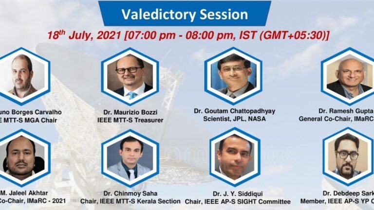 Valedictory session: IEEE MTT-S WiM Virtual Colloquium