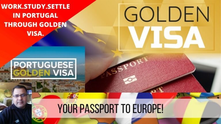 WORK,STUDY & LIVE DO BUSINESS  IN PORTUGAL THROUGH GOLDEN VISA. YOUR PASSPORT TO EUROPE. JOBS .