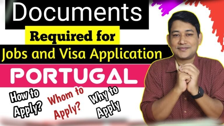 What are the Documents Required for Portugal Work Permits?