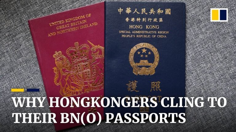 Why some Hongkongers are taking a fresh look at their British National (Overseas) passports Why some Hongkongers are taking a fresh look at their British National (Overseas) passports