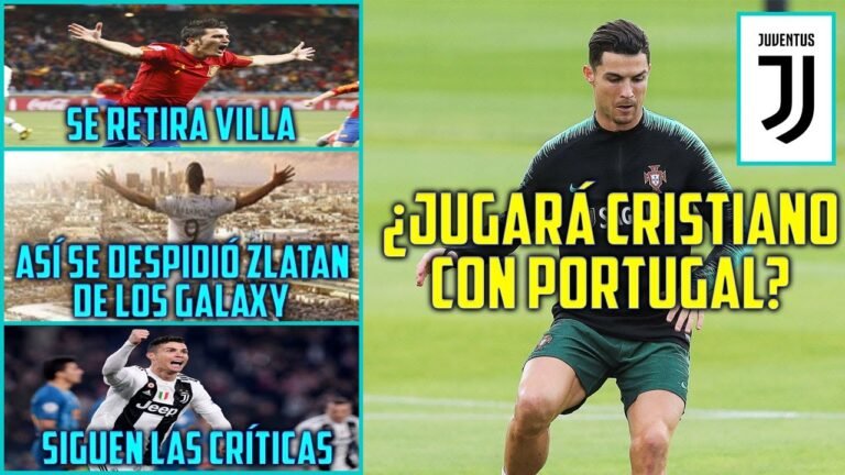 ¿JUGARÁ CRISTIANO CON PORTUGAL? | ASÍ SE DESPIDIÓ ZLATAN DEL GALAXY | VILLA | MÁS CRÍTICAS A CR7