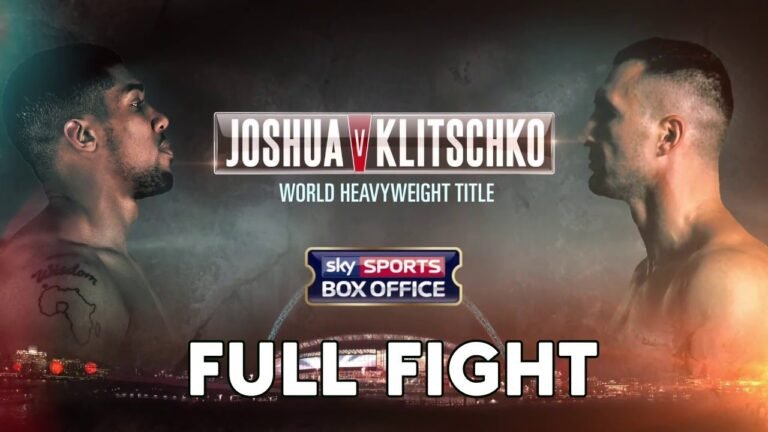 Anthony Joshua v Wladimir Klitschko | Full Fight! | 29th April 2017