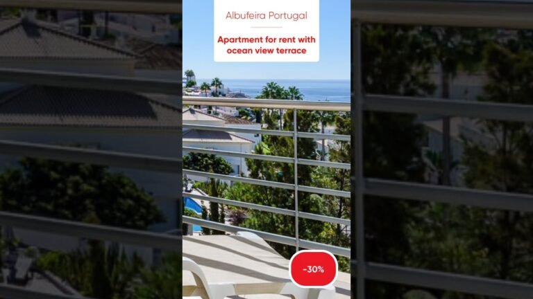 Apartamento confortável com terraço com vista para o mar em Albufeira, Portugal 🇵🇹 Apartamento confortável com terraço com vista para o mar em Albufeira, Portugal 🇵🇹