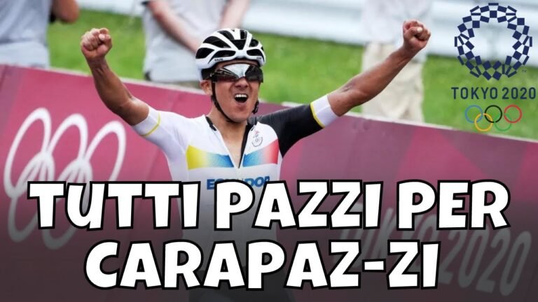 CARAPAZ vince le olimpiadi, VAN AERT secondo contro TUTTI e TUTTO – Highlights Ciclismo Tokyo 2020