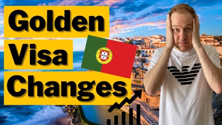 CHANGES to Portugal Golden Visa Program (Bad News)