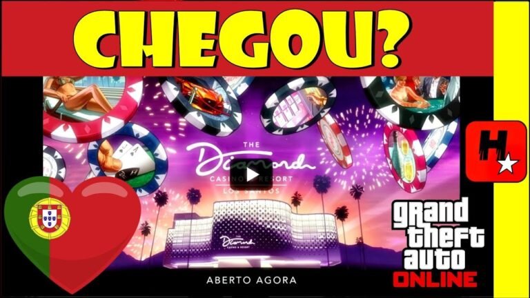 Chegou?! NOVA ATUALIZAÇÃO DLC CASINO E RESORT DIAMOND DO GTA 5 ONLINE SOFRE RESTRIÇÕES EM PORTUGAL