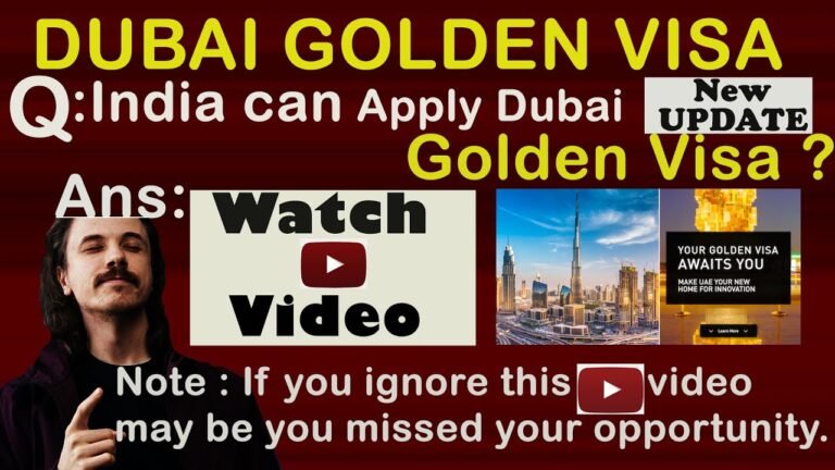 Dubai GOLDEN VISA 10 YEARS,गोल्डन वीजा क्या है? Sanjay Dutt receives UAE golden visa, visa rules