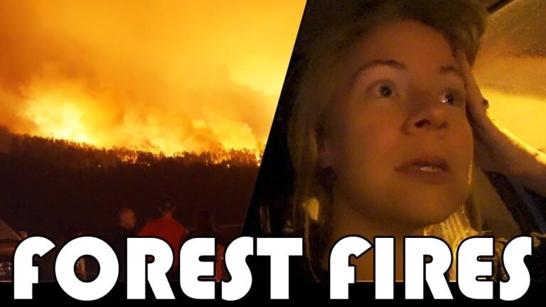 🔥 EVACUATING OUR HOUSE 🇵🇹 PORTUGAL FOREST FIRES 🔥