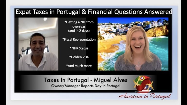 Expat taxes in Portugal and more, NIF, D-7, NHR, Tax Expert Miguel answers many common questions.