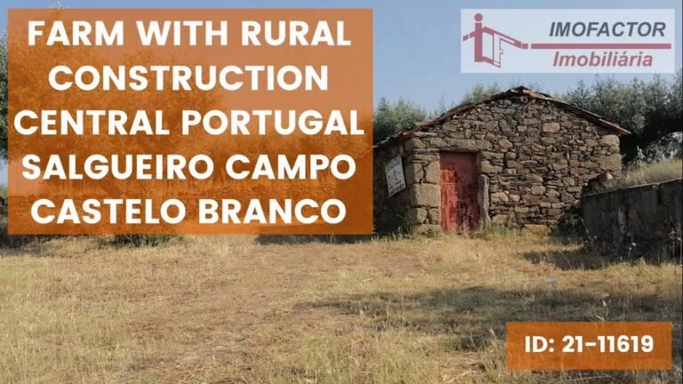 FARM with GRANIT STONE Rural HOUSE / Central Portugal / Salgueiro Campo / Castelo Branco | € 19000