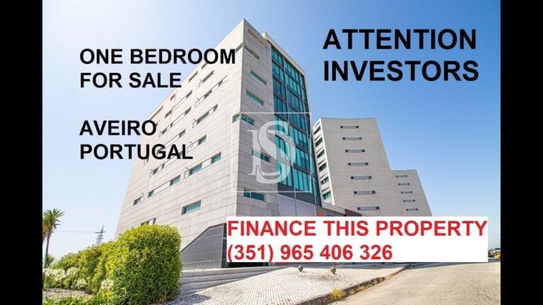 FOR SALE   One bedroom in Aveiro Portugal