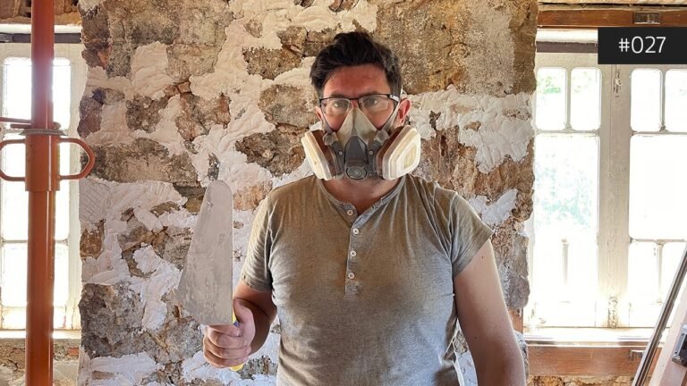Fixing Our Lime MISTAKE! Hot Mixing and Slaking Lime – Portugal Property Renovation – Episode 027 Fixing Our Lime MISTAKE! Hot Mixing and Slaking Lime – Portugal Property Renovation – Episode 027