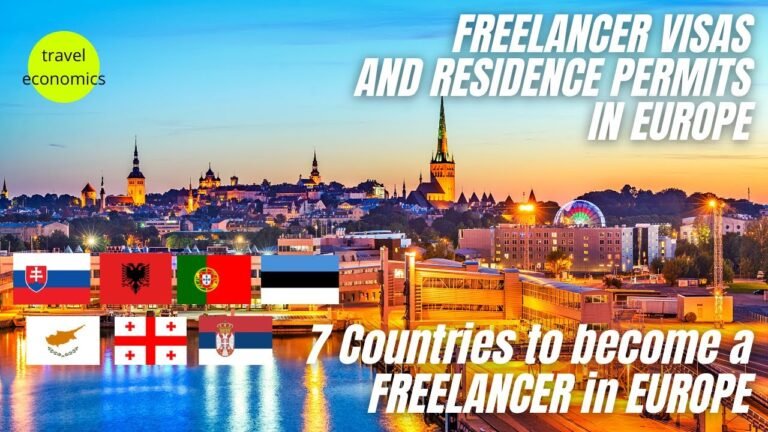 Freelancer Visa and Residence Permits in Europe: 7 Countries Available