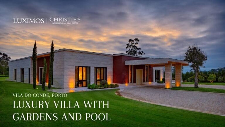 Furnished Luxury Villa with gardens and swimming pool, in Vila do Conde, Portugal (CS03379)