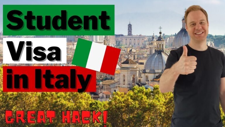 Get Italian Residency via Student Visa 🇮🇹 (A Great Hack)