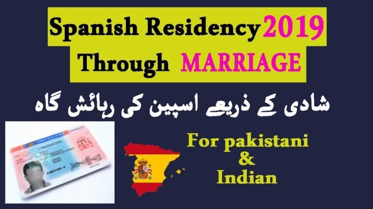 HOW TO GET RESIDENCY THROUGH MARRIAGE IN SPAIN – 2019