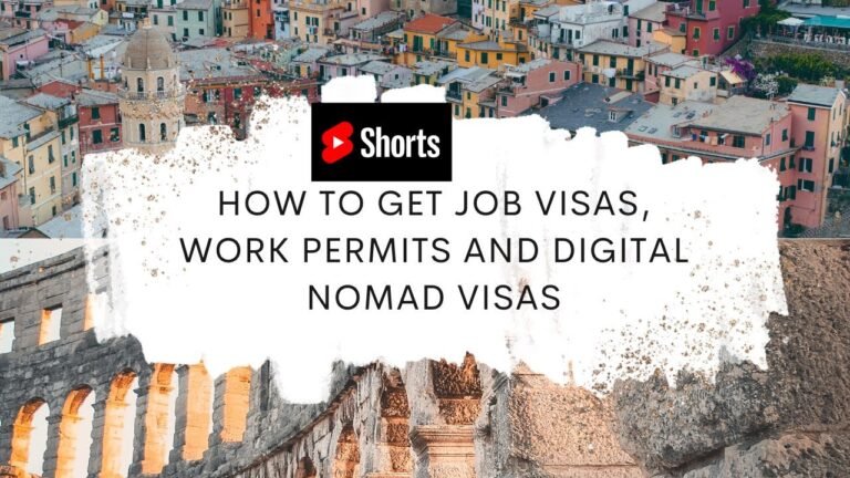 How To Act on Informations on Visas, Immigration and Digital Nomad Visa #shorts #immigration