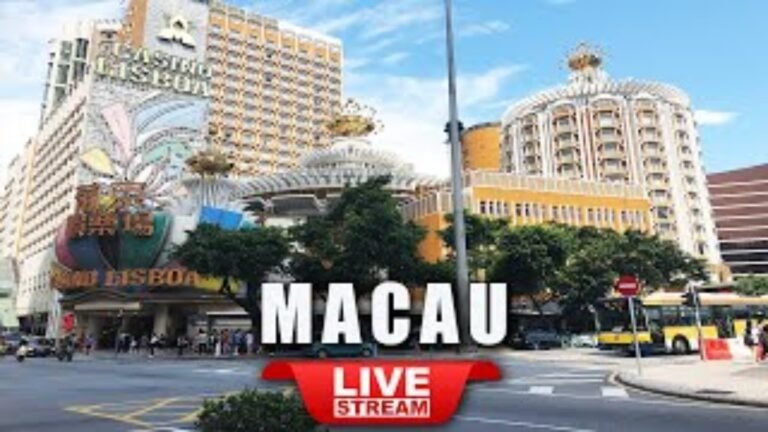 Live Macau walk tour | Beautiful and colorful Macau China live TV 마카오 라이브 澳门直播 澳門直播 Ma Cao Trực tiếp