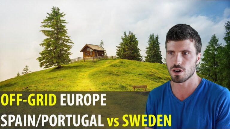 Living Off-Grid in Europe in Winter: Spain/Portugal or Sweden