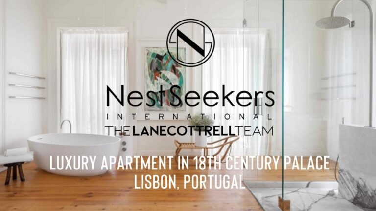 Luxury Apartment within a 18th Century Palace and Historical Area of Lisbon