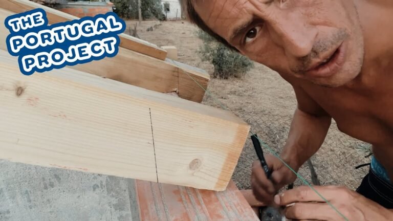 Measuring RAFTERS for the ROOF of my PORTUGUESE HOUSE (and more questions arise..)
