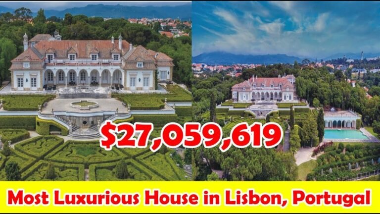 Most Luxurious House in Lisbon, Portugal | Casa Mais Luxuosa de Lisboa