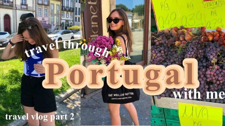 PORTUGAL Travel Vlog Part 2 | Porto | Braga |