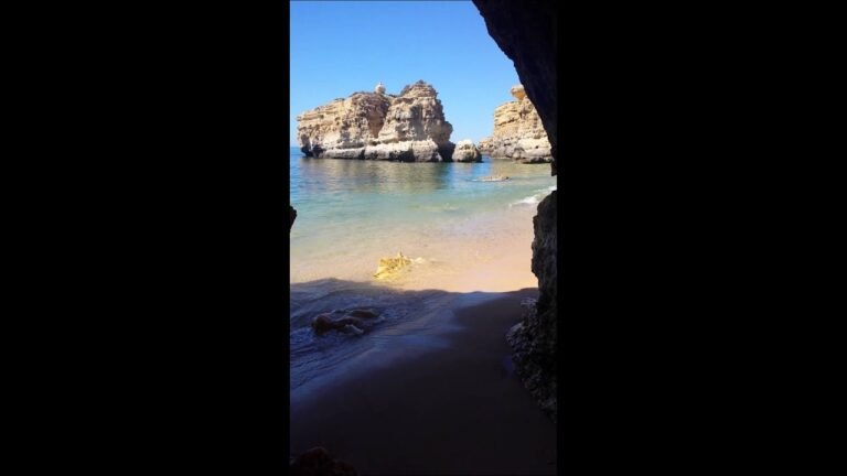 Portugal – Algarve –  Albufeira – Praia Sao Rafael (Praia Plage Beach Playa)