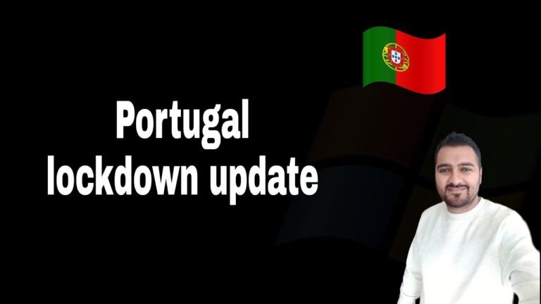 Portugal lockdown update |Raja Ali diaries|