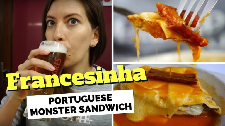 Portuguese Food Review | Eating a Francesinha in Porto, Portugal