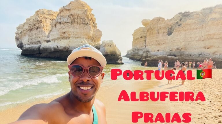 Praias de Albufeira, Algarve Portugal 🇵🇹beach in Albufeira #albufeira #algarve #algarveportugal #