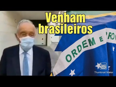 Presidente de Portugal, "Venham os que querem trabalhar…" #trabalharemportugal, #canaldosanreis