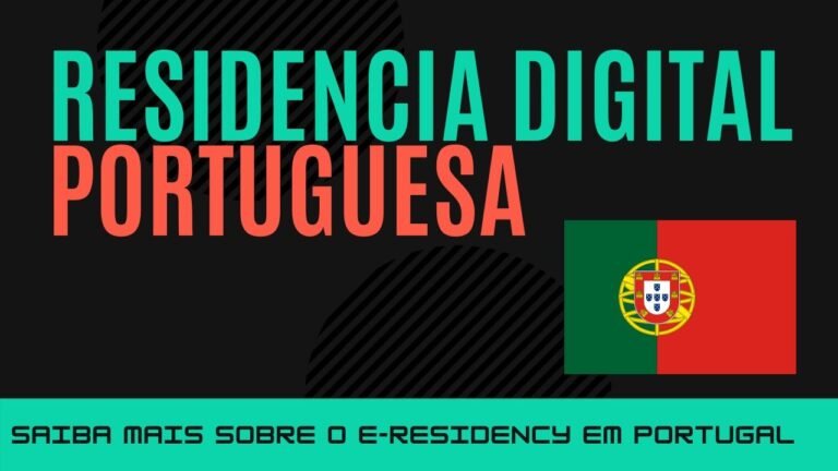 Saiba o que é a Residencia Portuguesa Digital ou e-residency Saiba o que é a Residencia Portuguesa Digital ou e-residency