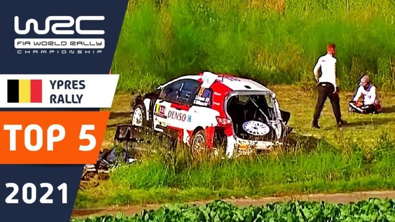 TOP 5 Stories : Renties Ypres Rally Belgium 2021 : Rally Crashes and Rally Victories.