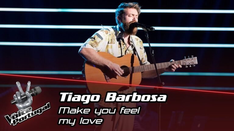 Tiago Barbosa  – "Make you feel my love" | Prova Cega | The Voice Portugal