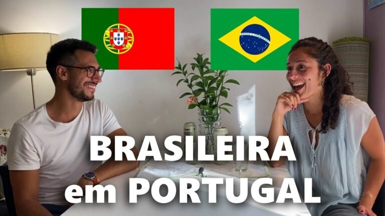 Uma brasileira que cresceu em Portugal e fala como portuguesa