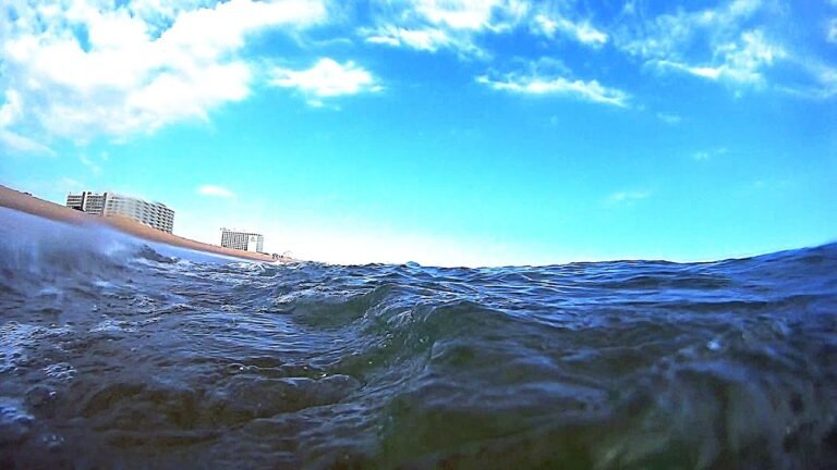 Vilamoura Beach Under the Sea Water Relaxing Algarve Portugal 4K 🇵🇹🌊🤿